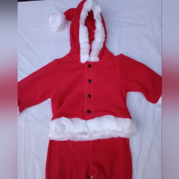 Baby Santa Suit Christmas Holiday Festive Gift Cosplay Themed Event Winter - Picture 3 of 13